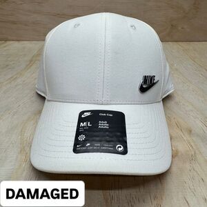 NEW DAMAGED Nike Heritage86 H86 Metal Swoosh Hat Classic Unisex M/L FB5371 113